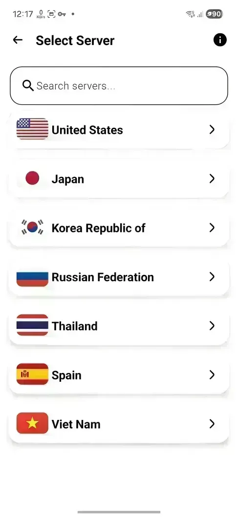 Global Server Locations • Low Latency
